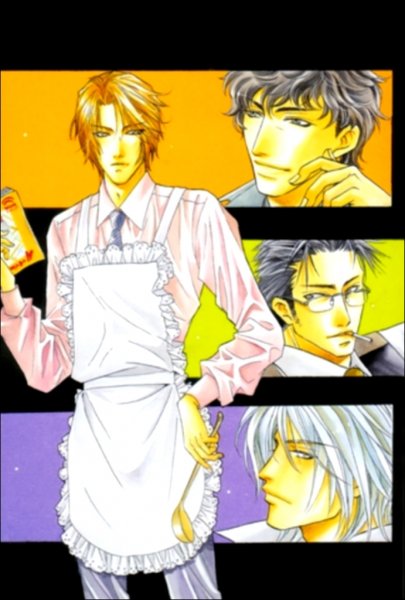 Apron de Choushoku wo