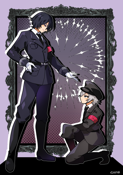 ShiAki Military Ending fanart